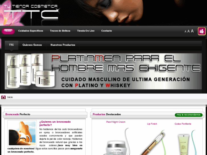 www.tutiendacosmetica.es