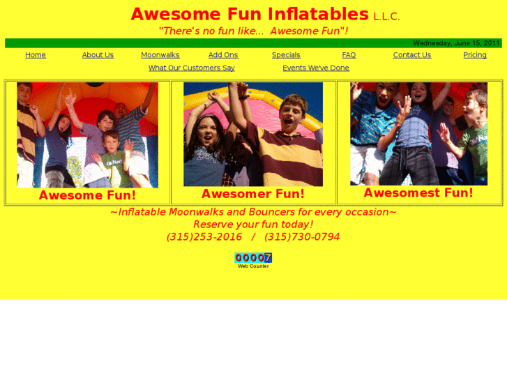 www.awesomefuninflatables.com