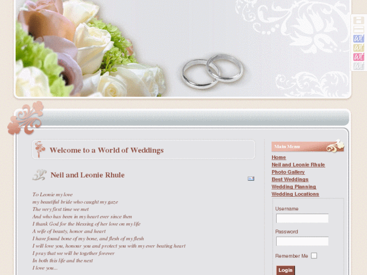 www.aworldofweddings.com