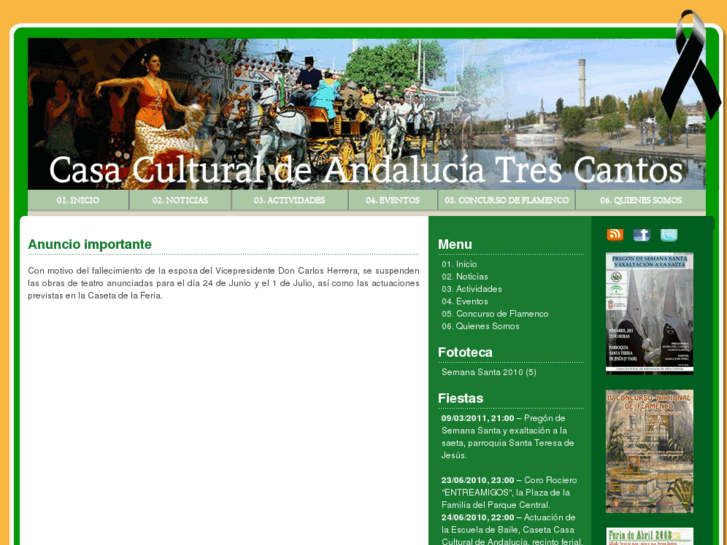 www.casadeandaluciatrescantos.es