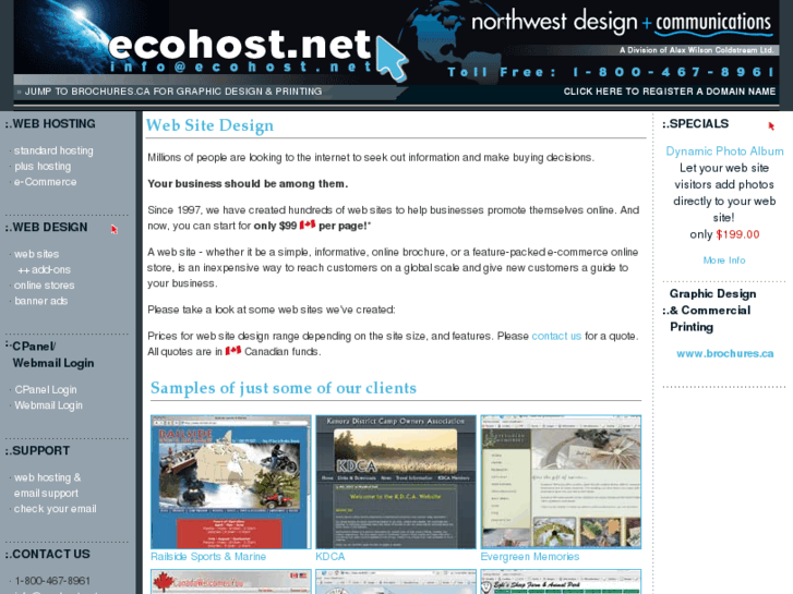 www.ecohost.net