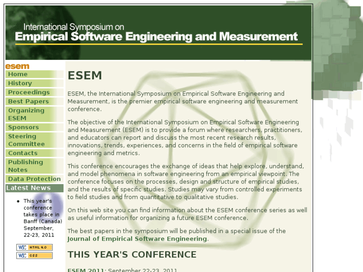 www.esem-conferences.org