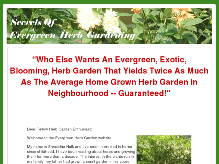 www.evergreenherbgardens.com