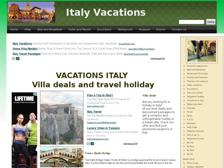 www.italy-vacations.biz