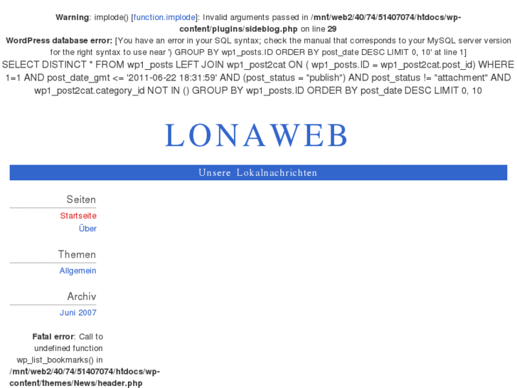 www.lonaweb.info