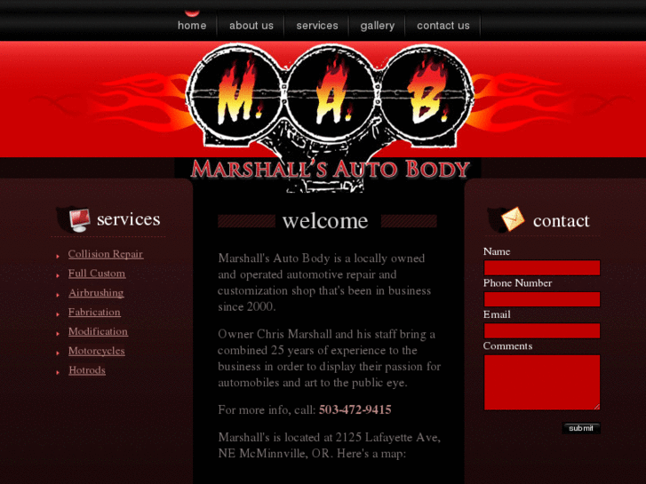 www.marshallsautobodyandpaint.com