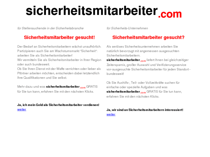 www.sicherheitsmitarbeiter.com