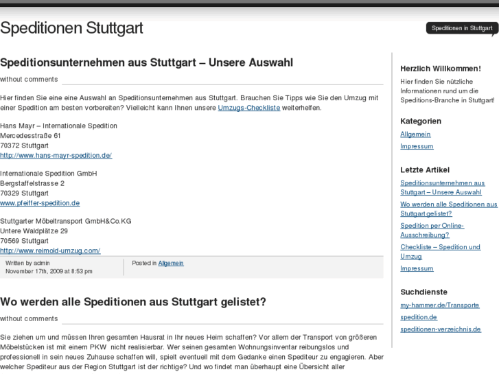 www.speditionstuttgart.com