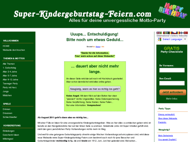 www.super-kindergeburtstag-feiern.com