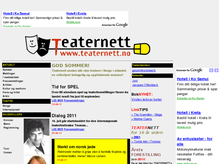 www.teaternett.no