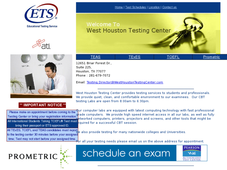 www.westhoustontestingcenter.com