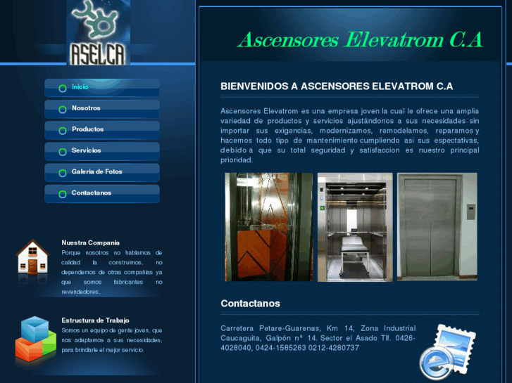 www.ascensoreselevatrom.com