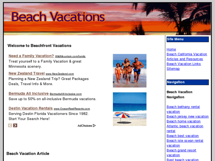 www.beachfront-vacation.com