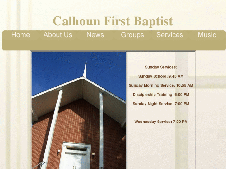 www.calhounfirstbaptist.org