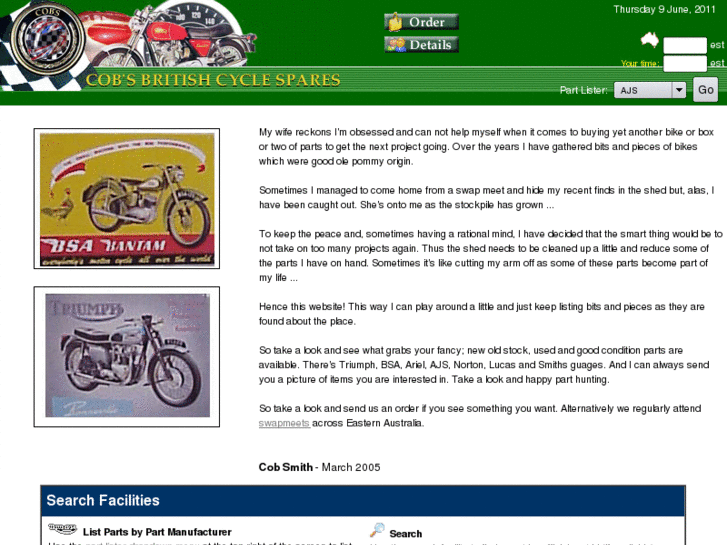 www.cobsbritishcyclespares.com