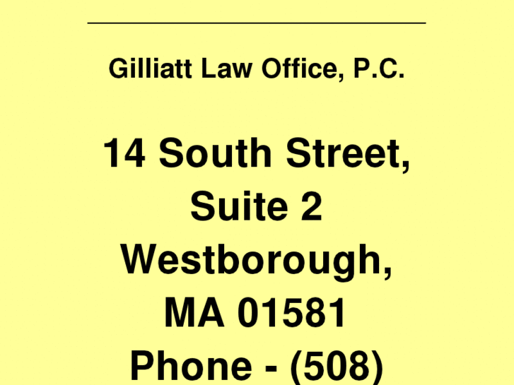 www.gilliattlaw.com