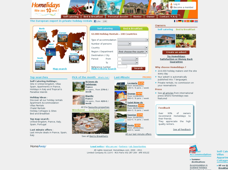 www.homelidays.net