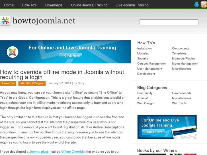 www.howtojoomla.net