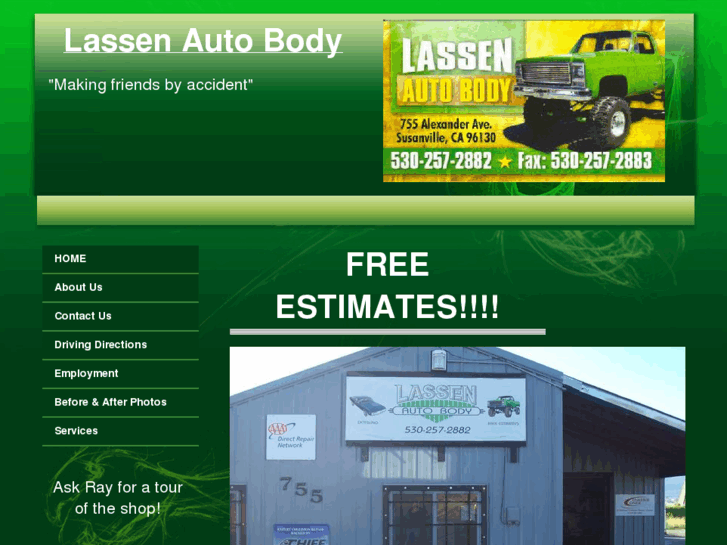 www.lassenautobodysusanville.com