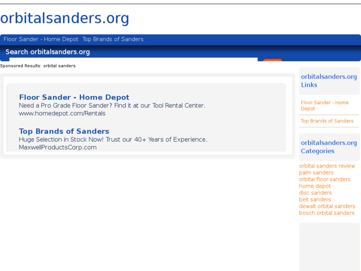 www.orbitalsanders.org