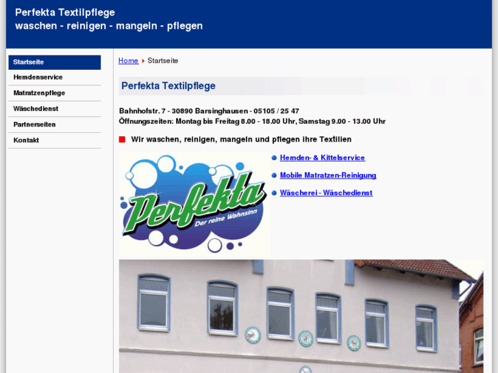 www.perfekta-textilpflege.de