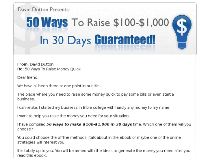 www.raisemoneyquick.com
