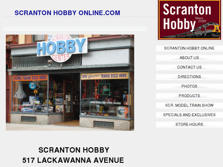 www.scrantonhobbyonline.com