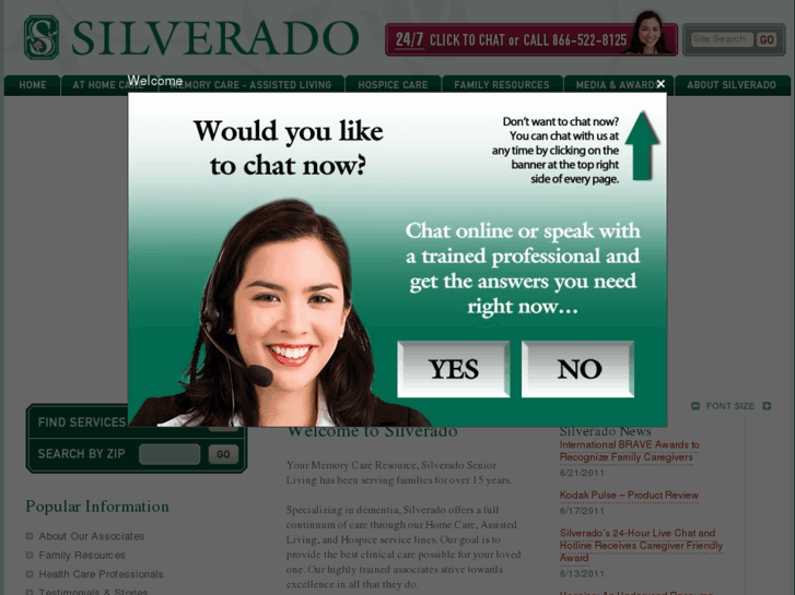 www.silverado.biz