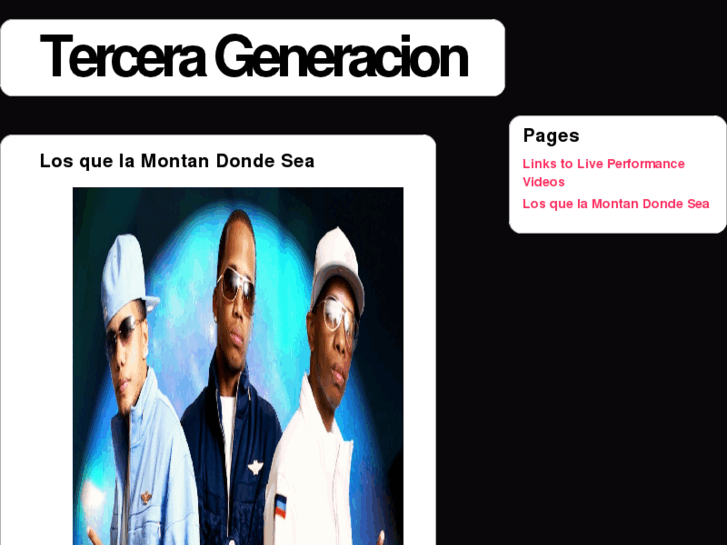 www.tercerageneracionmusic.com