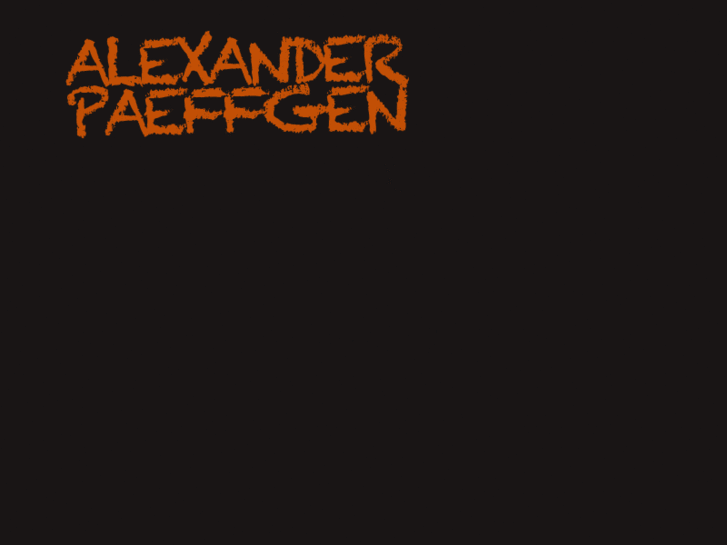 www.alexanderpaeffgen.de