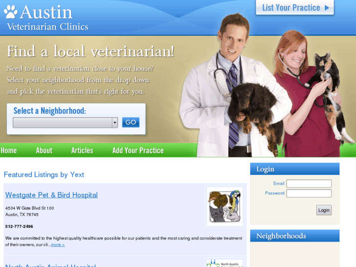 www.austinveterinarianclinics.com