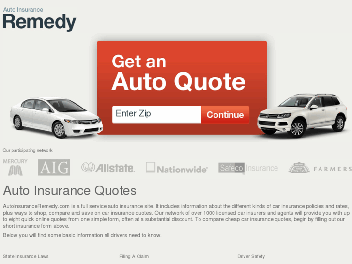 www.autoinsuranceremedy.com