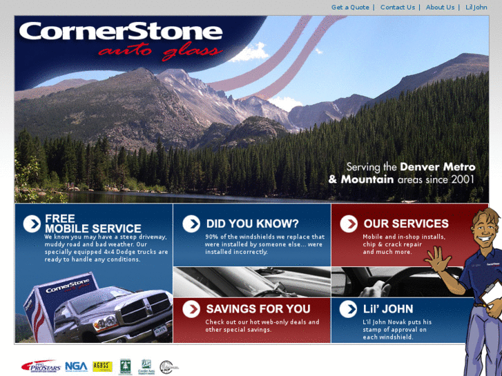 www.cornerstoneautoglass.com