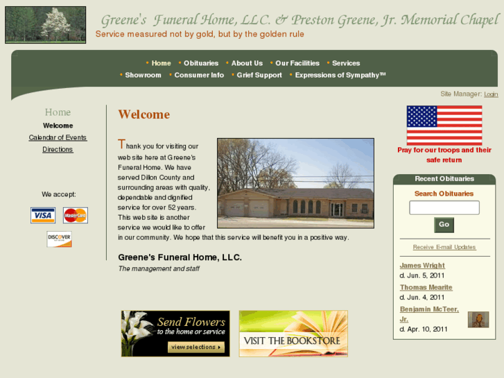 www.greenesfuneralhome.com