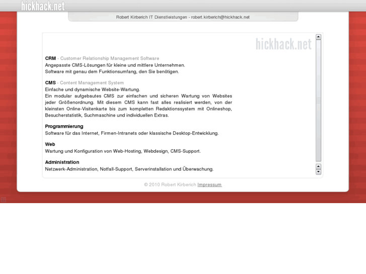 www.hickhack.net