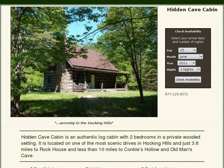 www.hiddencavecabin.com