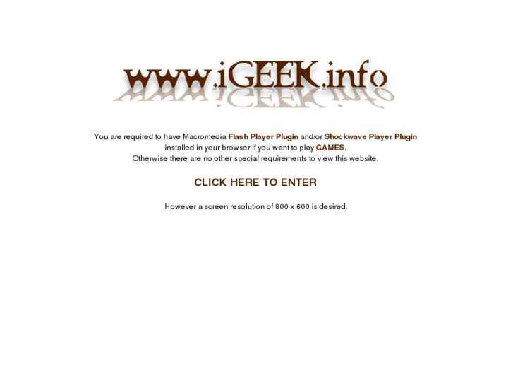 www.igeek.info