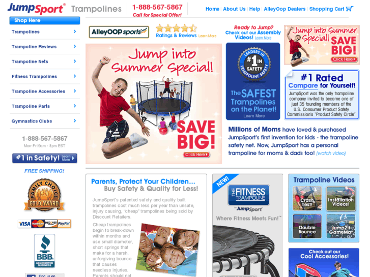 www.jumpstart-trampoline.com