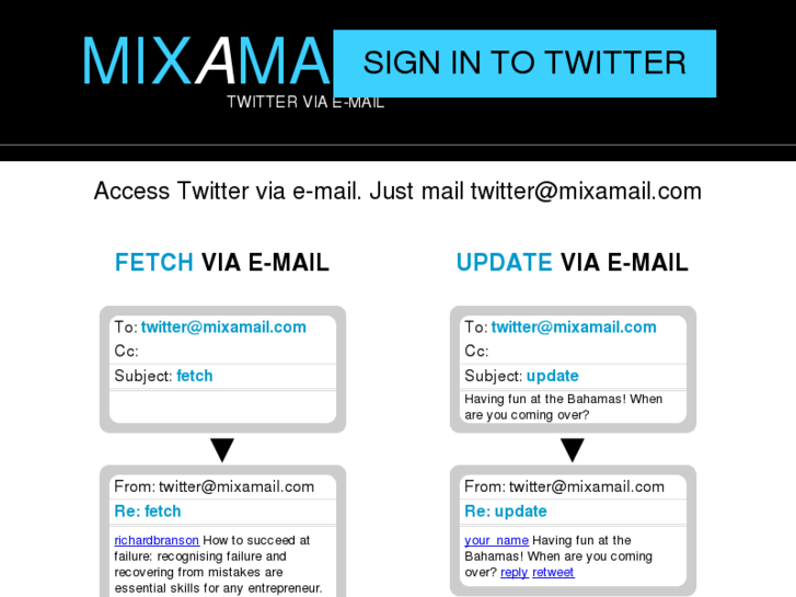 www.mixamail.com