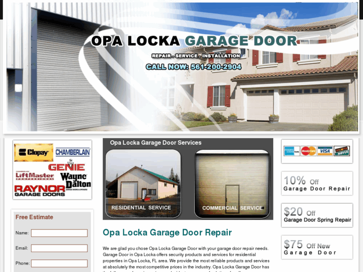 www.opalockagaragedoor.com