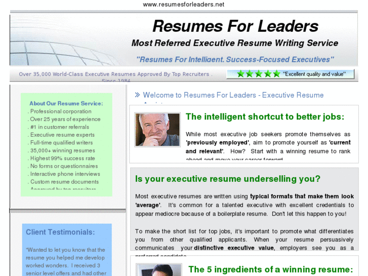 www.resumesforleaders.net