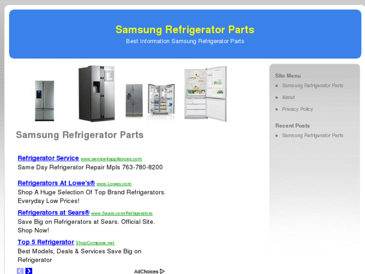 www.samsungrefrigeratorparts.org