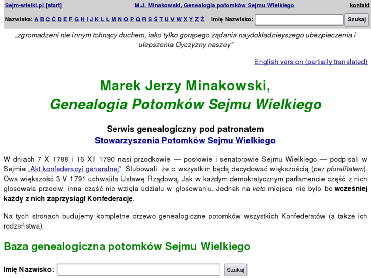 www.sejm-wielki.pl