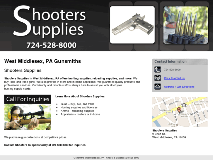 www.shooterssuppliespa.com