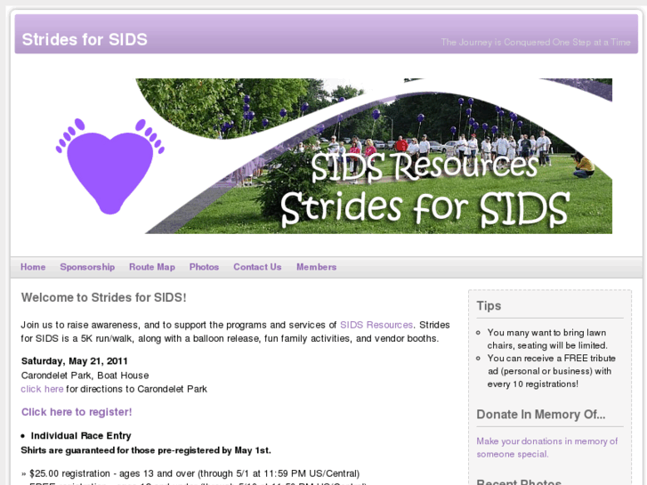 www.stridesforsids.com