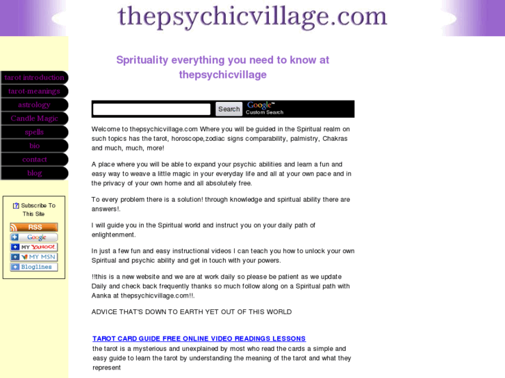 www.thepsychicvillage.com