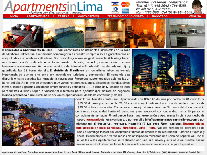 www.apartamentosenmiraflores.com