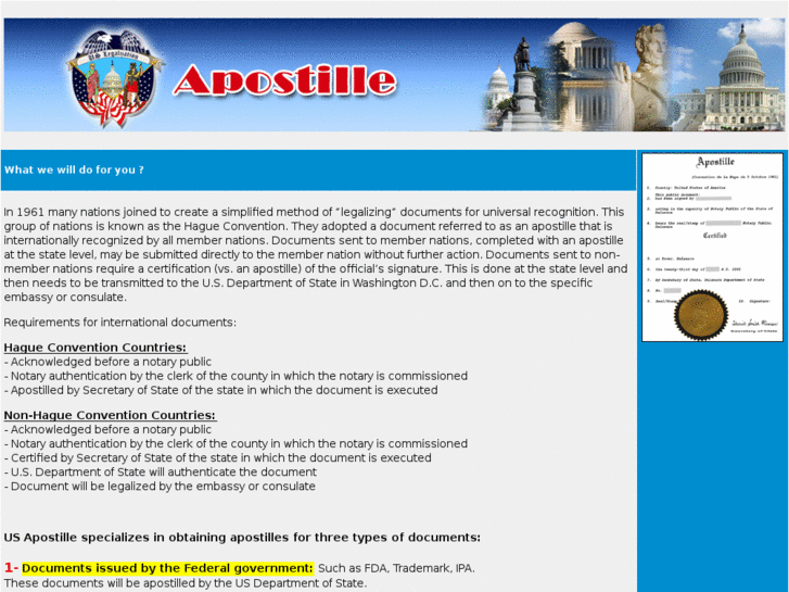 www.apostile.org