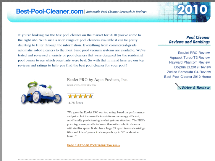 www.best-pool-cleaner.com