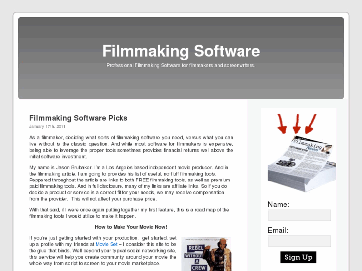 www.filmmakingsoftware.net